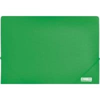 Папка на гумках BUROMAX A4, JOBMAX, зелений (BM.3911-04)