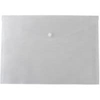 Папка - конверт BUROMAX A4, з кнопкою, прозора (BM.3926-00)