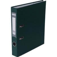 Папка - регистратор BUROMAX А4, 50мм, JOBMAX PP, dark green, built-up (BM.3012-16c)