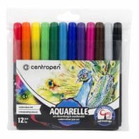 Фломастеры Centropen акварельные 12 шт Ассорти (8683/12)