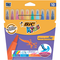 Фломастеры BIC Vis Aquarelle, 10 цветов (bc8289641)