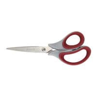Ножиці Axent Duoton Soft, 16,5 см, gray-red (6101-06-А)