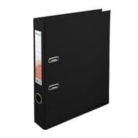 Папка - регистратор Delta by Axent double-sided PP 5 cм, disassembled, black, 50шт (D1711-01P)