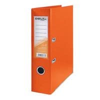Папка - регистратор Delta by Axent double-sided PP 7,5 cм, disassembled, orange, 50шт (D1712-09P)