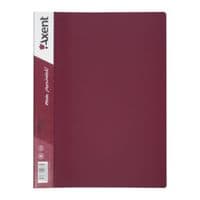 Папка с файлами Axent 30 sheet protectors, burgundy (1030-04-А)
