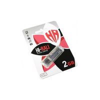 Флеш-накопичувач USB 2GB Hi-Rali Corsair Series Silver (HI-2GBCORSL)
