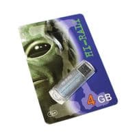 Флеш-накопичувач USB 4GB Hi-Rali Corsair Series Silver (HI-4GBCORSL)