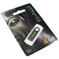 Флеш-накопичувач USB 4GB Hi-Rali Shuttle Series Black (HI-4GBSHBK)