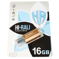 Флеш-накопичувач USB 16GB Hi-Rali Corsair Series Bronze (HI-16GBCORBR)