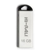 Флеш-накопитель USB 16GB Hi-Rali Fit Series Silver (HI-16GBFITSL)