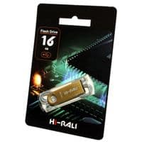 Флеш-накопичувач USB 16GB Hi-Rali Shuttle Series Gold (HI-16GBSHGD)