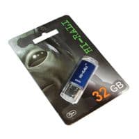 Флеш-накопичувач USB 32GB Hi-Rali Rocket Series Blue (HI-32GBVCBL)
