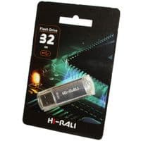 Флеш-накопичувач USB 32GB Hi-Rali Rocket Series Silver (HI-32GBVCSL)