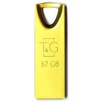 Флеш-накопичувач USB 32GB T & G 117 Metal Series Gold (TG117GD-32G)
