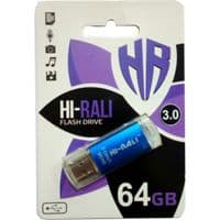Флеш-накопитель USB 64GB Hi-Rali Rocket Series Blue (HI-64GBVCBL)