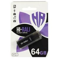 Флеш-накопитель USB 64GB Hi-Rali Stark Series Black (HI-64GBSTBK)