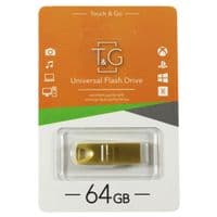 Флеш-накопичувач USB 64GB T & G 117 Metal Series Gold (TG117GD-64G)
