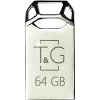 Флеш-накопитель USB 64GB T&G 110 Metal Series Silver (TG110-64G)