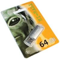 Флеш-накопичувач USB3.0 64GB Hi-Rali Rocket Series Silver (HI-64GB3VCSL)