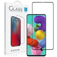 Защитное стекло ACCLAB Full Glue для Samsung Galaxy A51 SM-A515 Black (1283126508608)
