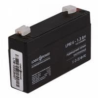 Акумуляторна батарея LogicPower LPM 6V 1.3AH (LPM 6 - 1.3 AH) AGM