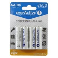 Аккумулятор everActive AA/HR06 Ni-MH 2600mAh BL 4шт