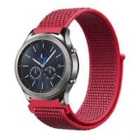 Ремінець BeCover Nylon Style для Xiaomi iMi KW66/Mi Watch Color/Haylou LS01/LS02/Haylou Smart Watch Solar LS05 Red (705885)