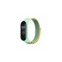 Ремінець BeCover Nylon Style для Xiaomi Mi Smart Band 5 Green/Yellow (705420)