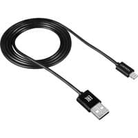 Кабель Canyon USB - Lightning 1м, чорний (CNE -CFI1B)