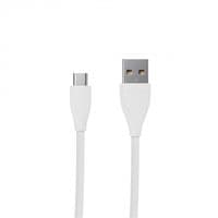 Кабель Maxxter USB-microUSB 1м белый премиум (UB-M-USB-01W)