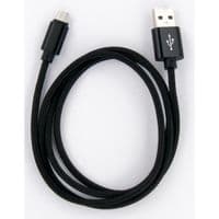Кабель Dengos USB-microUSB 1м Black (NTK-M-MT-BLACK)