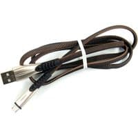 Кабель Dengos USB-microUSB 1м Black (PLS-M-PLSK-BLACK)