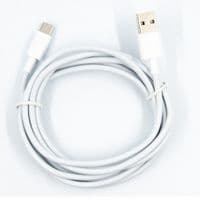 Кабель Dengos USB 3.0-USB Type-C 2м Білий (PLS-TC-2M-USB3)