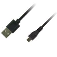 Кабель Piko (1283126474101) USB2.0 AM-MicroUSB BM, 1м, Black REVERS