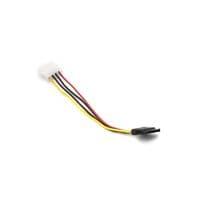 Кабель живлення PowerPlant (CA910953) Molex - SATA, 0.15 м