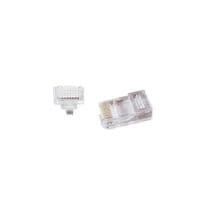 Конектор RJ 45 Cablexpert (LC-PTU-01/100) з наскрізними отворами (100 шт / уп)