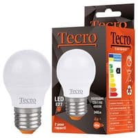 Лампа світлодіодна Tecro TL-G45-4W-4K-E27 4W 4000K E27