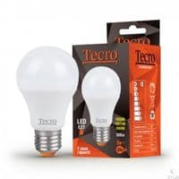 Лампа світлодіодна Tecro TL-A60-8W-3K-E27 8W 3000K E27