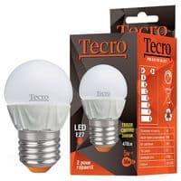 Лампа світлодіодна Tecro PRO-G45-5W-3K-E27 5W 3000K E27