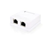 Розетка Ritar RJ45х2 (StR-FTP / 8P8CRJ45-2 / 01994)