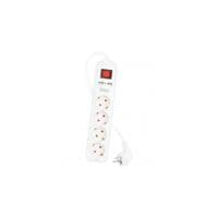 Фильтр питания Tecro SF-USB-4-2 4 розеток, 2 м, белый