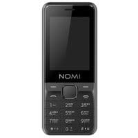 Мобільний телефон Nomi i2402 Dual Sim Black; 2.4" (320x240) TN / клавіатурний моноблок / Spreadtrum SC6531E / ОЗУ 32 МБ / 32 МБ вбудована + microSD до 16 ГБ / камера 0.08 Мп / 2G (GSM) / Bluetooth / 800 мАч / 12