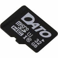 Карта памяти MicroSDHC  32GB UHS-I Class 10 Dato + SD-adapter (DTTF032GUIC10)