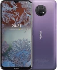 Смартфон Nokia G10 3/32GB Dual Sim Purple; 6.5" (1600х720) IPS / MediaTek Helio G25 / ОЗУ 3 ГБ / 32 ГБ вбудованої + microSD до 512 ГБ / камера 13+2+2 Мп + 8 Мп / 4G (LTE) / Bluetooth, Wi-Fi / GPS, A- GPS, GLONASS, Beidou / ОС Android 11.0 / 164х76х9.2 мм, 194 г / 5050 мАч / бузковий