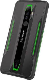 Смартфон Blackview BV6300 Pro 6/128GB Dual Sim Green EU_; 5.7" (1440х720) IPS / MediaTek Helio P70 / ОЗУ 6 ГБ / 128 ГБ вбудованої + microSD до 128 ГБ / камера 16+8+2+0.3 Мп + 13 Мп / 4G (LTE) / Bluetooth, Wi-Fi, NFC / GPS, A-GPS, GLONASS, Beidou / ОС Android 10.0 (Q) / 159.6х78.2х12.8 мм, 230 г / 4380 мАг / чорно-зелений