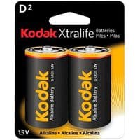 Батарейка KODAK XtraLife LR20 1x2 шт. блістер