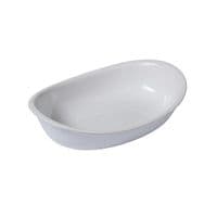 Форма с/к PYREX Supreme white керам овал 31х21см (SU31OR1)