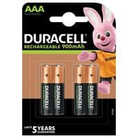 Аккумулятор DURACELL HR03 (AAA) 900mAh уп. 4шт.