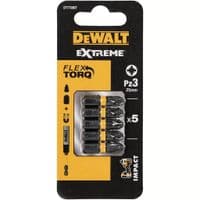  Біти ударні  DeWALT IMPACT TORSION EXTREME Pz3, 25мм, 5шт