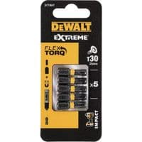   Биты ударные  DeWALT IMPACT TORSION, Т30мм, L = 25мм, 5шт.